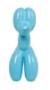 Glossy blue fiberglass balloon animal dog mannequin for pet product and retail displays. - Image 2 of 0
