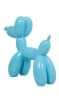 Glossy blue fiberglass balloon animal dog mannequin for pet product and retail displays. - Image 4 of 0