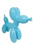 Glossy blue fiberglass balloon animal dog mannequin for pet product and retail displays. - Image 5 of 0