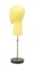 Yellow Egghead Form Display with Adjustable Base - Image 2 of 0
