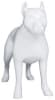 Glossy White Abstract Pit Bull Dog Mannequin - Image 1 of 0
