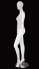 Linen Mixed Fabric Female Mannequin Bendable Arms Left Leg Out - Image 2 of 0