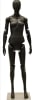 Posable Female Mannequin Matte Black - Image 1 of 0