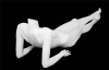 Headless Matte White Female Mannequin - Lying Back - Image 3 of 0