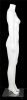 Ghost Matte White Female Mannequin - Image 4 of 0