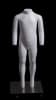 Ghost matte white child mannequin standing display for retail clothing stores and boutiques - Image 1 of 0