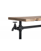 Black Single Rack with Wood Top and Base - Image 3 of 0