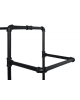 Black H Rack with Wood Base - Image 4 of 0