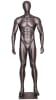 Athletic male mannequin in straight standing pose for sportswear and retail clothing display - Image 1 of 0