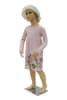 5 year old child in standing pose. Unisex child mannequin with realistic facial features. - Image 1 of 0