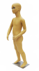 5 year old child in standing pose. Unisex child mannequin with realistic facial features. - Image 2 of 0