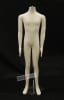 Tan jersey covered flexible male mannequin for adjustable retail clothing display and merchandising - Image 20 of 0