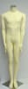 Tan jersey covered flexible male mannequin for adjustable retail clothing display and merchandising - Image 5 of 0