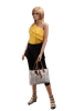 Elegant Rose female mannequin made of flesh-tone fiberglass with a glass base and detachable limbs for retail clothing displays. - Image 3 of 0