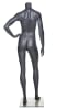 Grey headless athletic female mannequin with hand on hip pose for sportswear and activewear retail display - Image 5 of 0