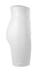 Matte White Plastic Female Bottom Display Form - Image 3 of 0