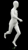 Glossy white child in jogging pose - Image 4 of 0