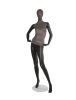 Distressed Leather-Like Mixed Fabric Mannequin Hands on Hip Left Leg Out - Image 1 of 0