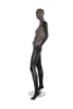 Distressed Leather-Like Mixed Fabric Mannequin Hands on Hip Left Leg Out - Image 2 of 0