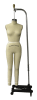 Female full body dress form size 10 mannequin for sewing, tailoring, and apparel display - Image 1 of 0