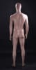 Realistic molded hair male mannequin for retail clothing display and fashion merchandising - Image 2 of 0
