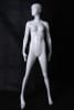 Female Mannequin in Glossy White. Posed in a wide, sassy stance. From www.zingdisplay.com - Image 3 of 0