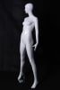 Female Mannequin in Glossy White. Posed in a wide, sassy stance. From www.zingdisplay.com - Image 4 of 0