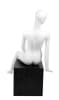 Matte White Seated Vogue Female Mannequin - Image 2 of 0