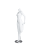 Female Yoga Mannequin Glossy White Hip Flexor Stretch Headless Changeable Heads - Image 2 of 0