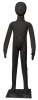 3' 2" Black Full Body Bendable Child Mannequin - Image 1 of 0