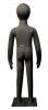 3' 2" Black Full Body Bendable Child Mannequin - Image 3 of 0