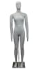 Pinable Jersey Covered Female Mannequin Flexible in Grey or Black - Image 1 of 0