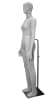 Pinable Jersey Covered Female Mannequin Flexible in Grey or Black - Image 4 of 0
