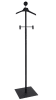 matte black womens floor standing form with hanger - Image 1 of 0