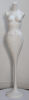 Mermaid abstract headless female mannequin size 2 with trumpet base by Mannequins Express - Image 1 of 0