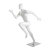 Trendy Sprinter Egghead Matte White Male Mannequin - Image 1 of 0
