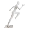 Trendy Sprinter Egghead Matte White Male Mannequin - Image 3 of 0