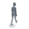 slate gray walking kid mannequin retail display Mannequins Express - Image 3 of 0