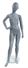 slate gray kid mannequin right hand on hip retail display mannequins express - Image 1 of 0