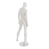 trendy abstract matte white male mannequin pose 2 retail display mannequins express - Image 3 of 0