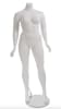 Matte White Headless Plus Size Female Mannequin - Pose 2 - Image 4 of 0