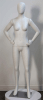 matte white egghead female mannequin hands on hips mannequins express - Image 1 of 0