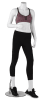 Glossy White Headless Female Fiberglass Mannequin - Image 1 of 0