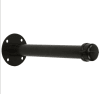 10 inch wall mount pipe faceout retail clothing display black white mannequins express - Image 1 of 0