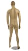 Full-size male mannequin with molded blonde hair and chrome base from Mannequins Express - Image 3 of 0