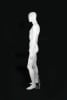 Unbreakable Glossy White Male Egghead Mannequin - Image 3 of 0