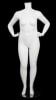 matte white plus size female mannequin hands on hips retail display mannequins express - Image 3 of 0