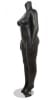 matte black plus size female mannequin changeable heads retail display mannequins express - Image 2 of 0