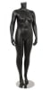 matte black plus size female mannequin changeable heads retail display mannequins express - Image 3 of 0