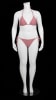 glossy white plus size female mannequin changeable heads retail display mannequins express - Image 1 of 0